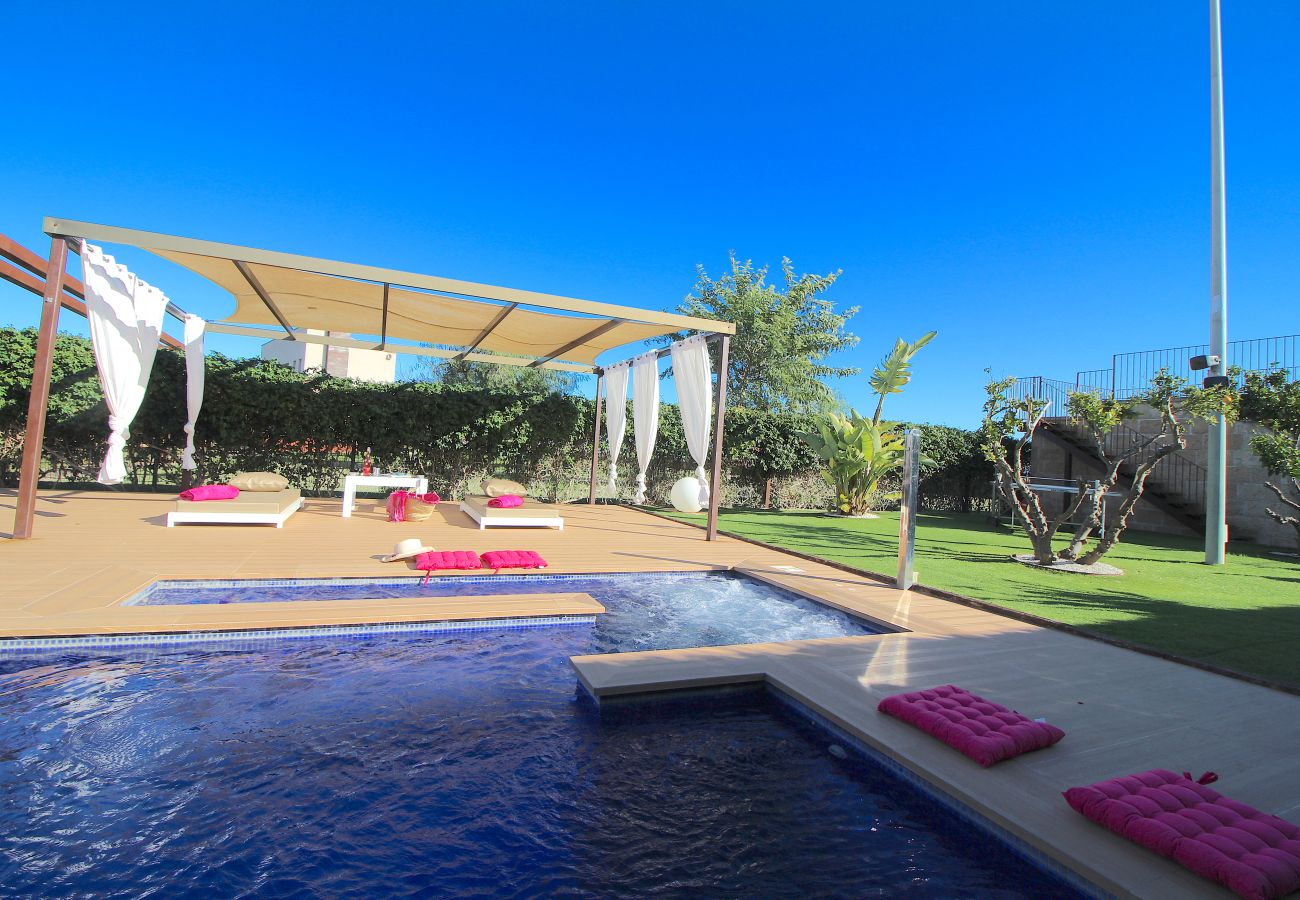 Finca en Sa Pobla - Finca rural Son Vent para 2 en Mallorca con piscina