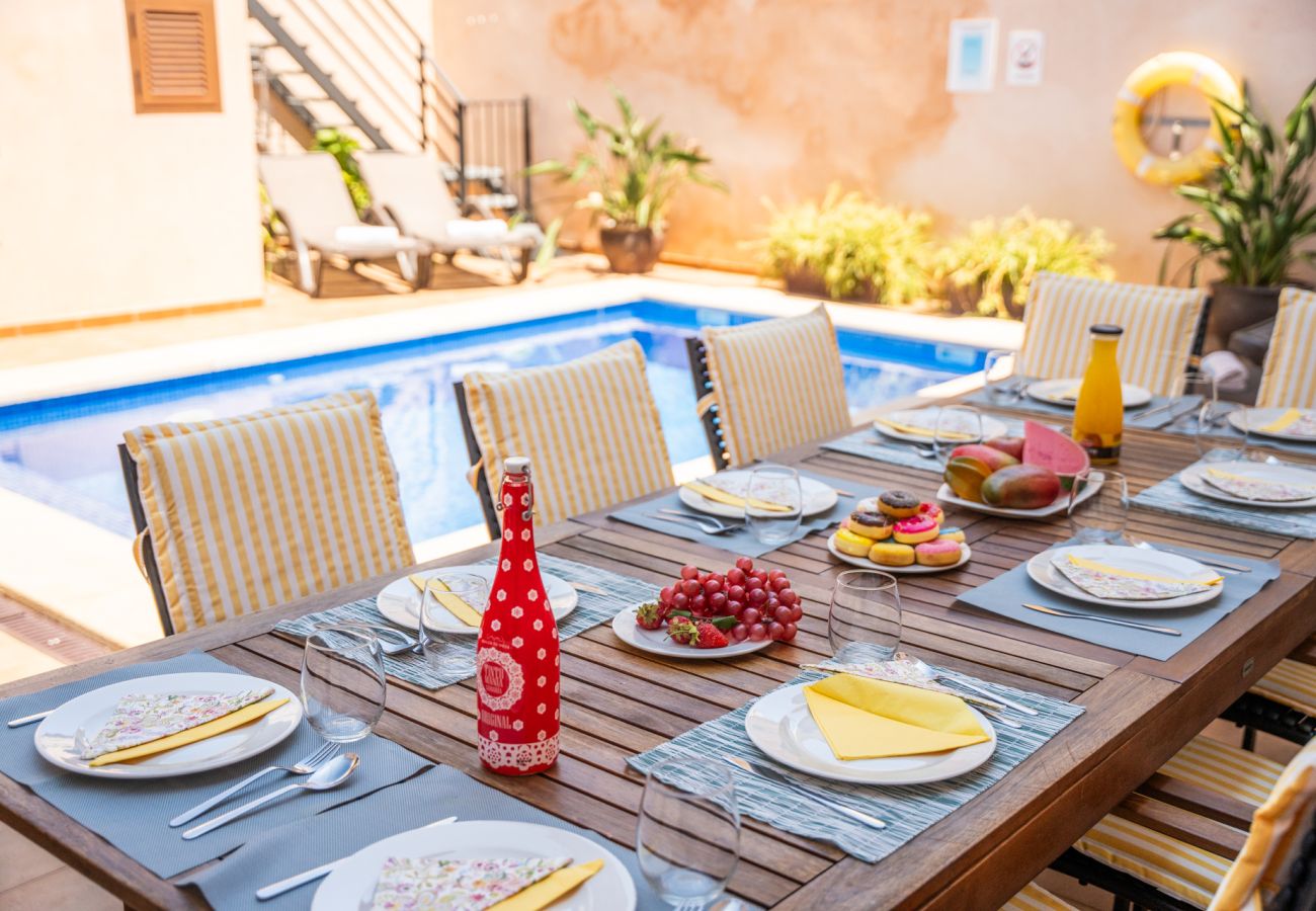 Casa en Sa Pobla - Villa Placeta en Mallorca con piscina y barbacoa