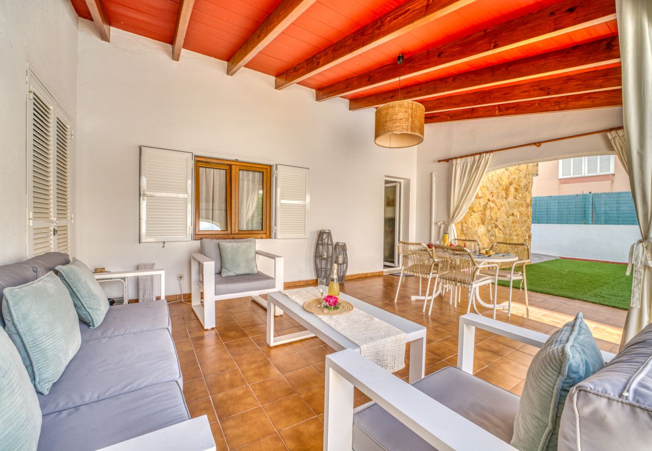 Casa familiar con aire acondicionado para 4 personas en Cala Ratjada