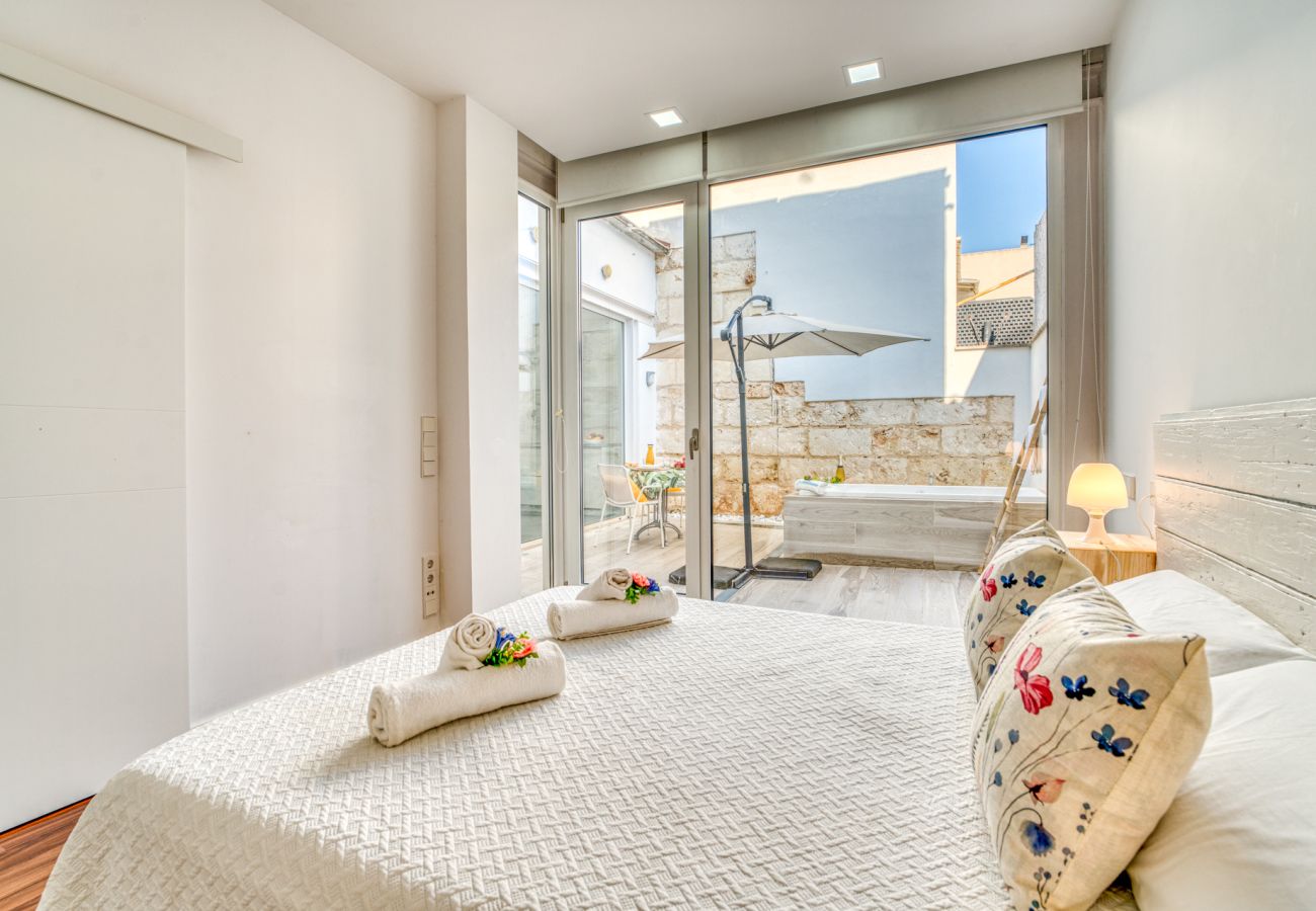 Apartamento en Sa Pobla - Casa moderna Menut en Sa Pobla con jacuzzi