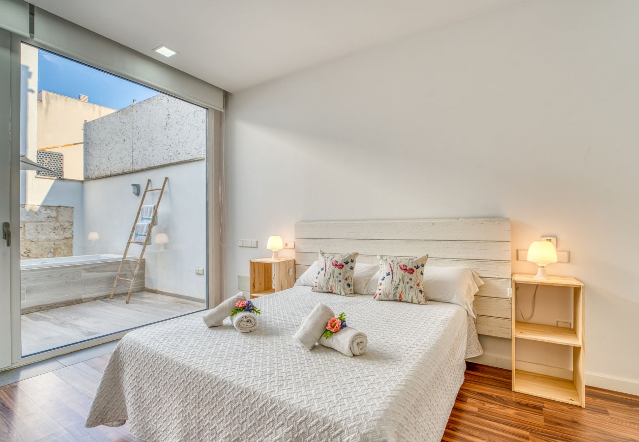Apartamento en Sa Pobla - Casa moderna Menut en Sa Pobla con jacuzzi