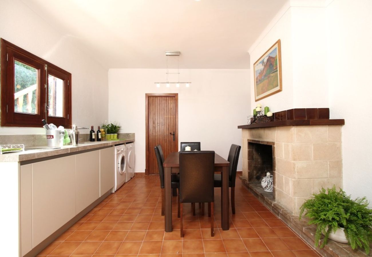 Casa en Alcúdia - Casa en Alcudia Bell Lloc con piscina cerca del mar