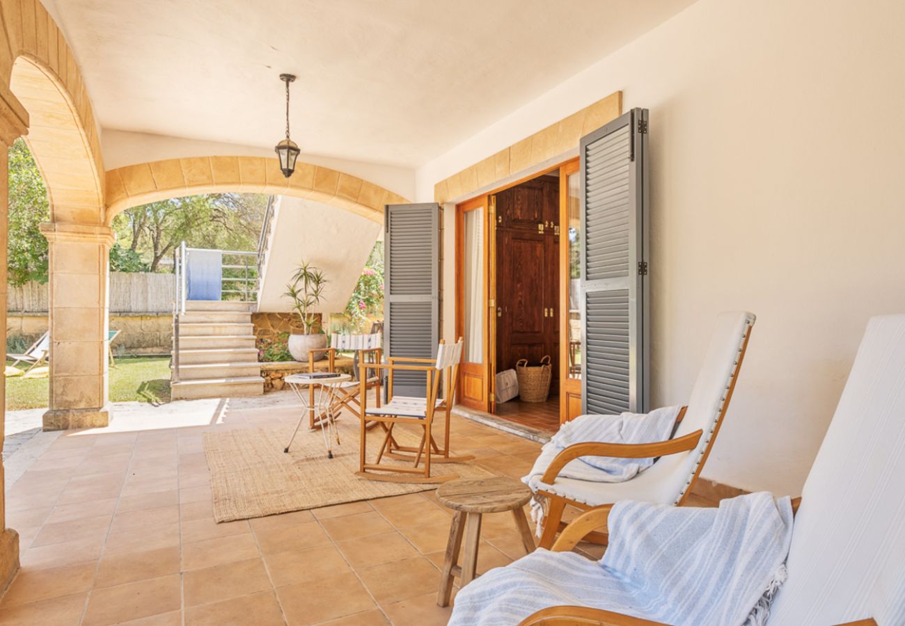 Casa en Alcúdia - Casa en Alcudia Bell Lloc con piscina cerca del mar