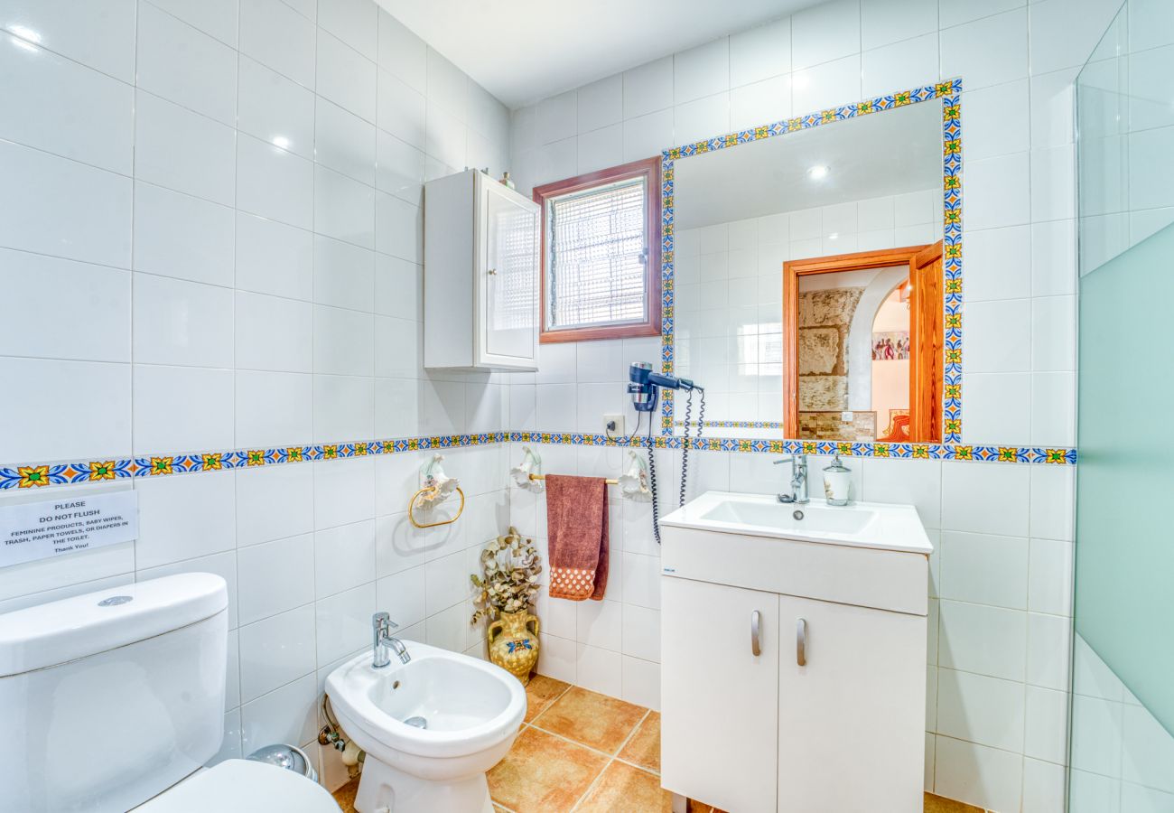 Finca en Llubi - Finca con piscina Can Pintat en Mallorca 