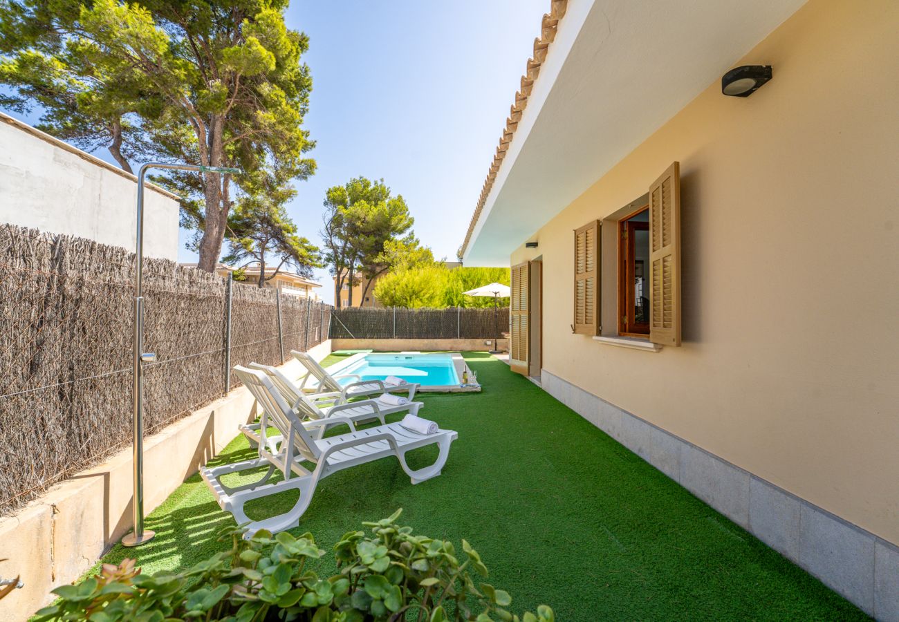 Casa en Alcúdia - Casa con piscina privada Can Cladera en Puerto de Alcudia