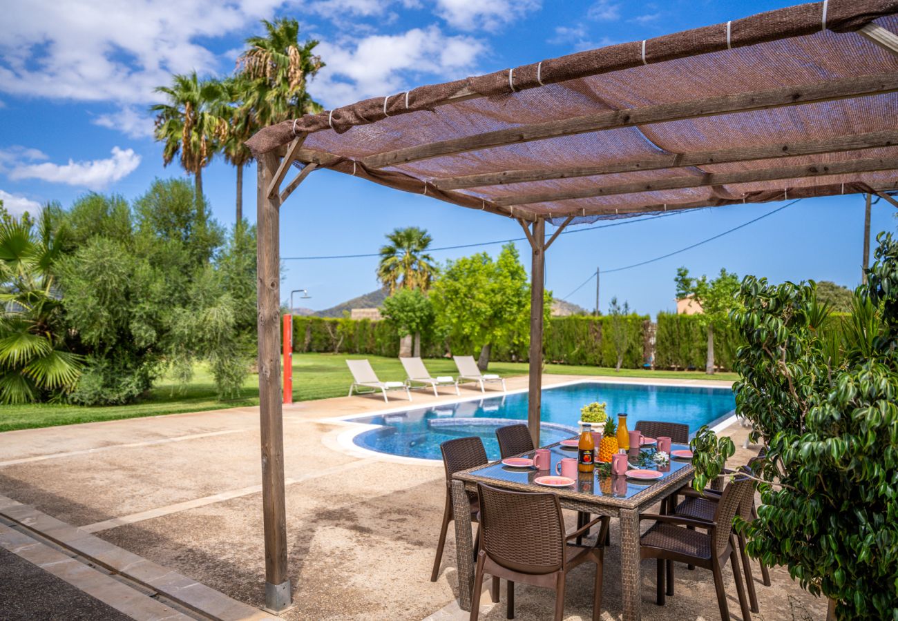 Chalet en Sa Pobla - Finca con piscina y jacuzzi Son Crestes Sa Pobla