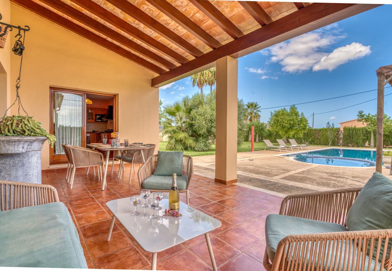 Chalet en Sa Pobla - Finca con piscina y jacuzzi Son Crestes Sa Pobla
