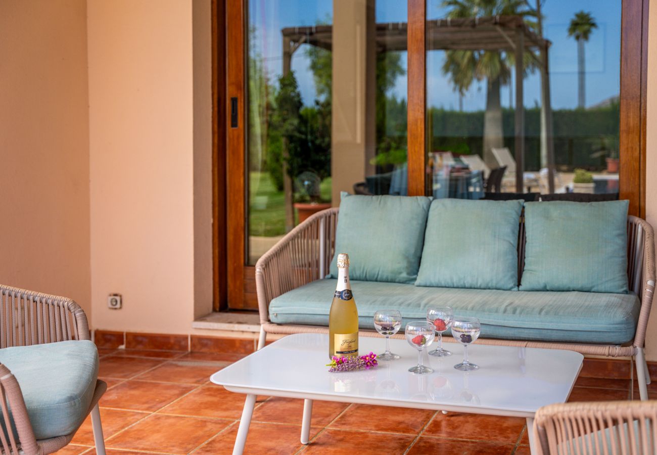 Chalet en Sa Pobla - Finca con piscina y jacuzzi Son Crestes Sa Pobla