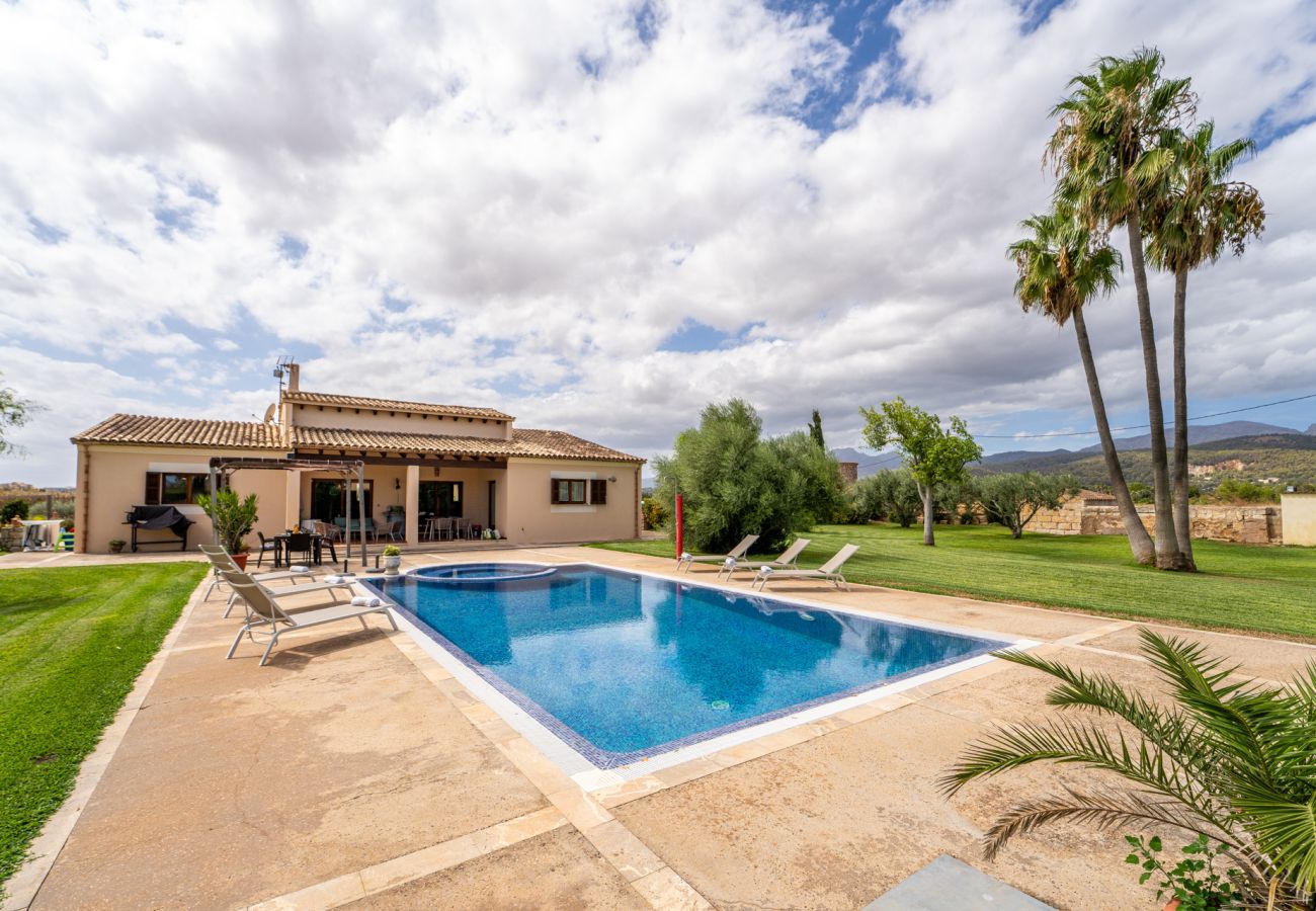 Chalet en Sa Pobla - Finca con piscina y jacuzzi Son Crestes Sa Pobla