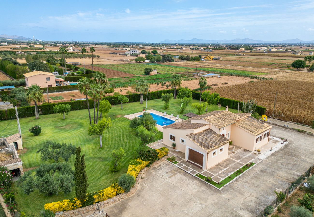 Chalet en Sa Pobla - Finca con piscina y jacuzzi Son Crestes Sa Pobla