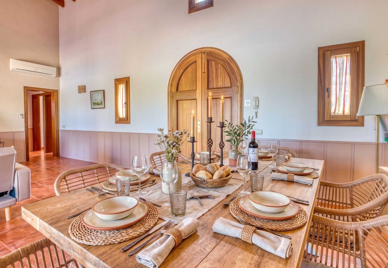 Chalet en Sa Pobla - Finca con piscina y jacuzzi Son Crestes Sa Pobla