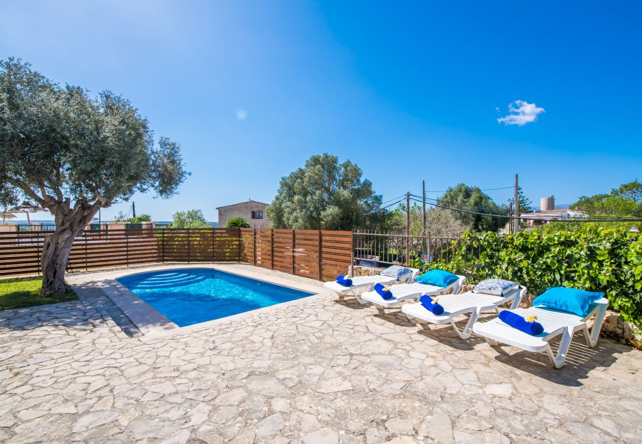 Maison à Costitx - Maison de village Can Busca à Majorque avec piscine