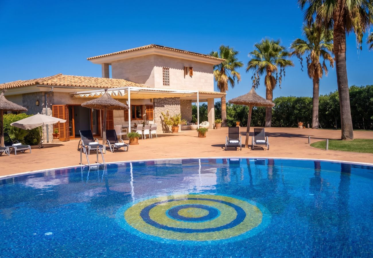 Domaine à Sa Pobla - Finca Eden Son Manyo 222 piscine à Majorque
