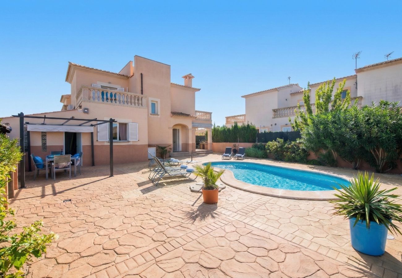 Maison à Sa Rapita - Maison avec piscine à Son Moleto près de la plage