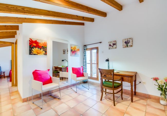 Domaine à Buger - Finca à Majorque, Cas Home avec court de tennis. Domaine à Buger - Finca à Majorque, Cas Home avec court de tennis.