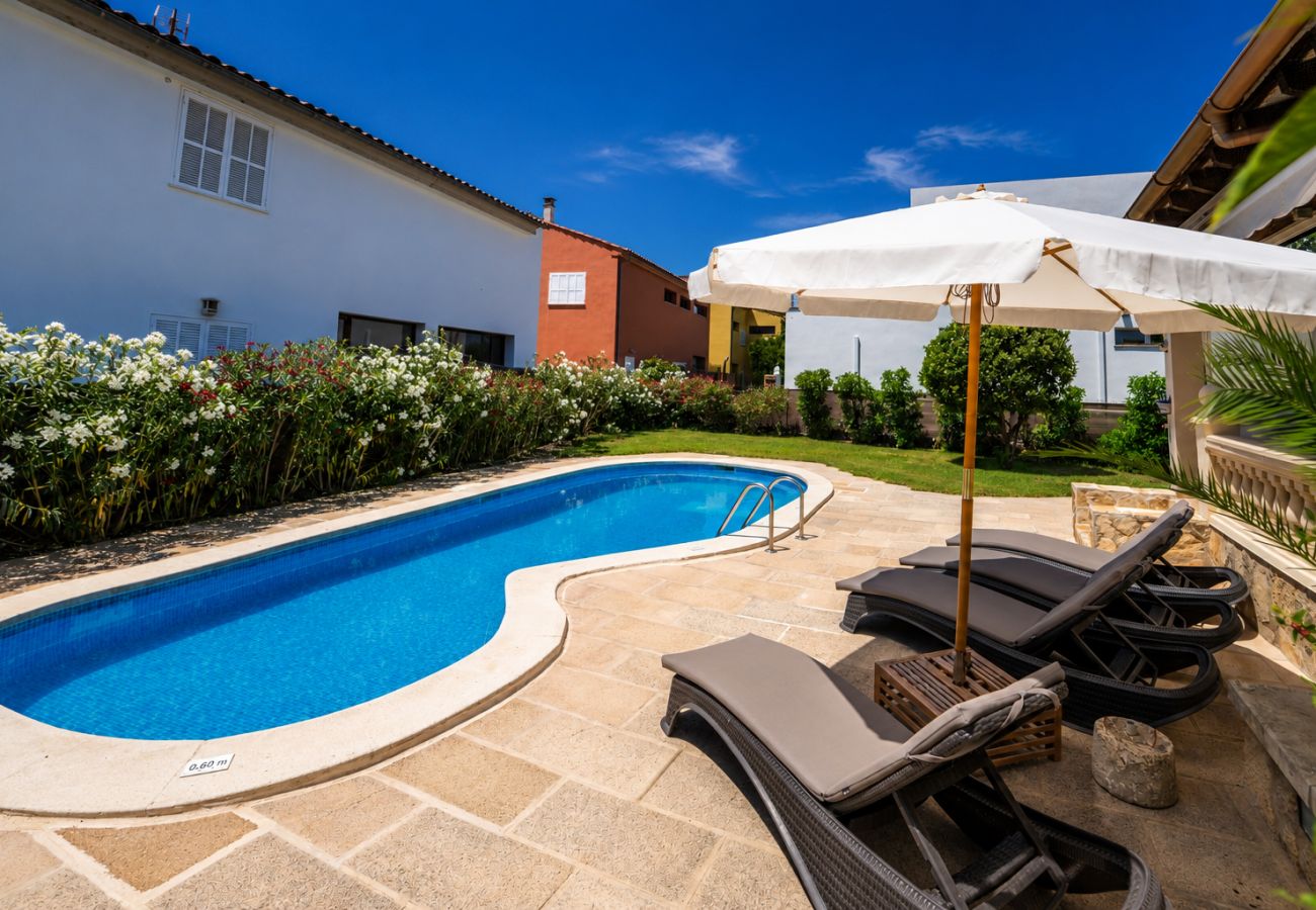 Maison à Alcudia - Maison avec piscine Casa Kerchner à Alcudia