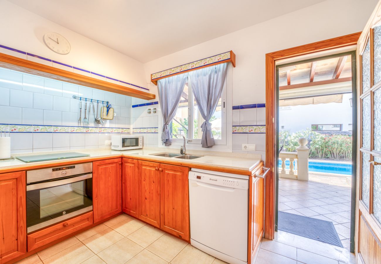 Maison à Alcudia - Maison avec piscine Casa Kerchner à Alcudia