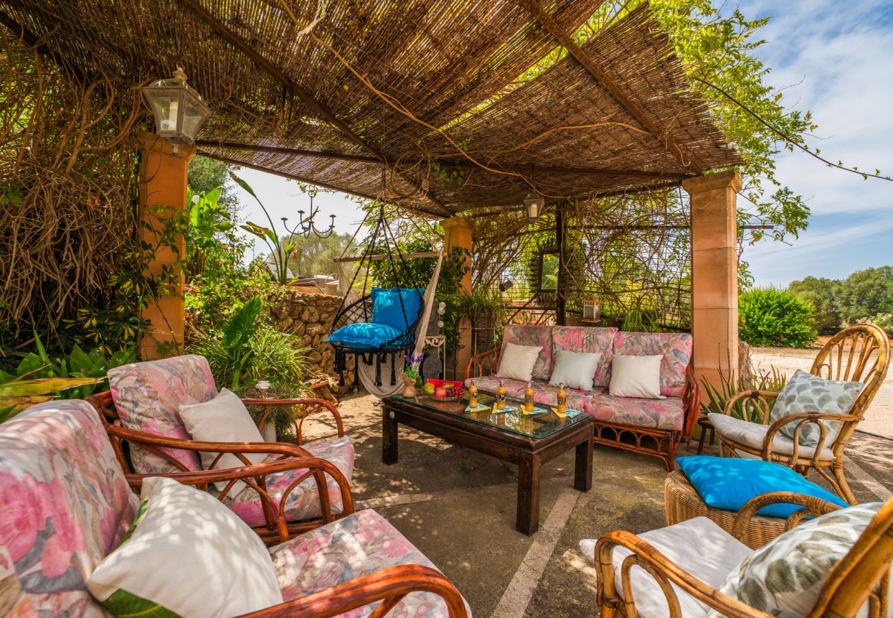 Rural finca in Mallorca in the countryside with swimming pool