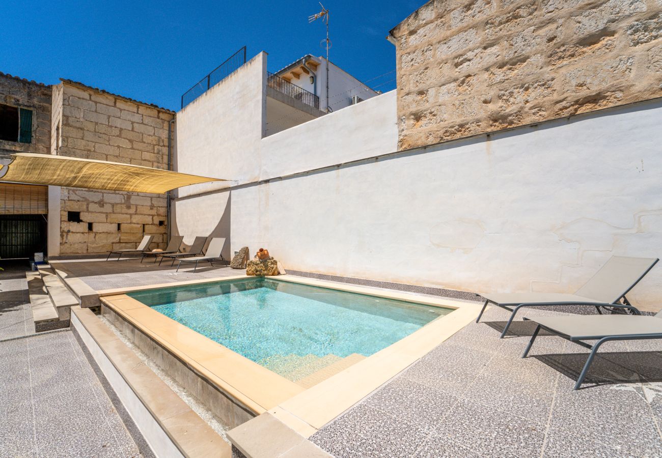 Maison à Sa Pobla - Maison avec piscine à Sa Pobla