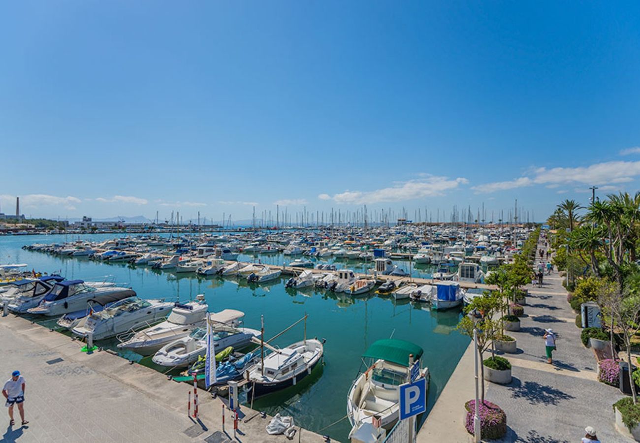 Appartement à Alcudia - Appartement Curling avec balcon près de la plage à Alcúdia
