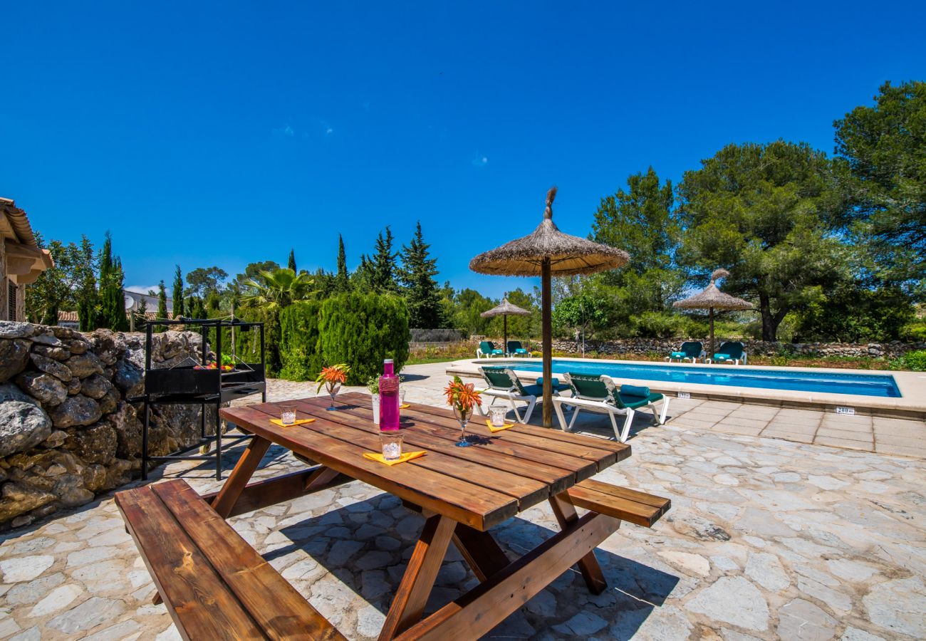 Rustic Finca for holidays in Pollensa 
