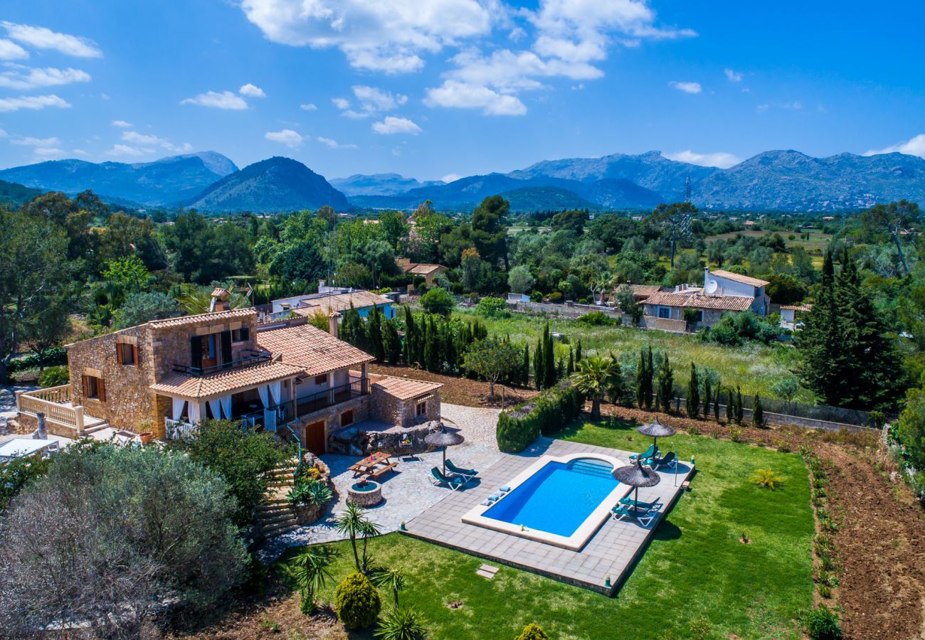 Country house in Pollensa - Majorcan finca Pollensa La Caseta with pool