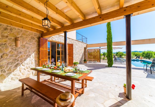Finca in Mallorca with pool and barbeque