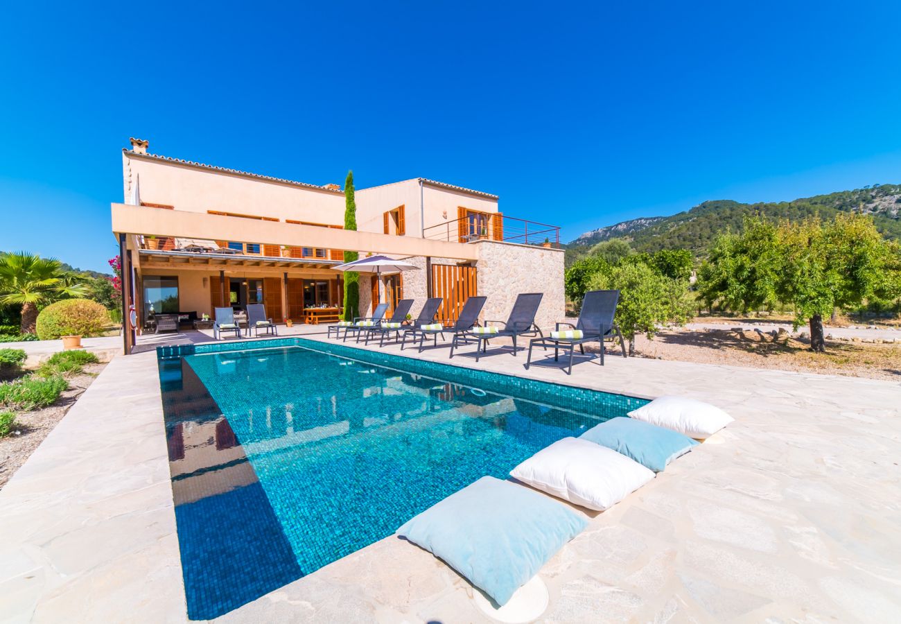 Country house in Selva - Finca in the nature Sa Vinyeta with pool Mallorca