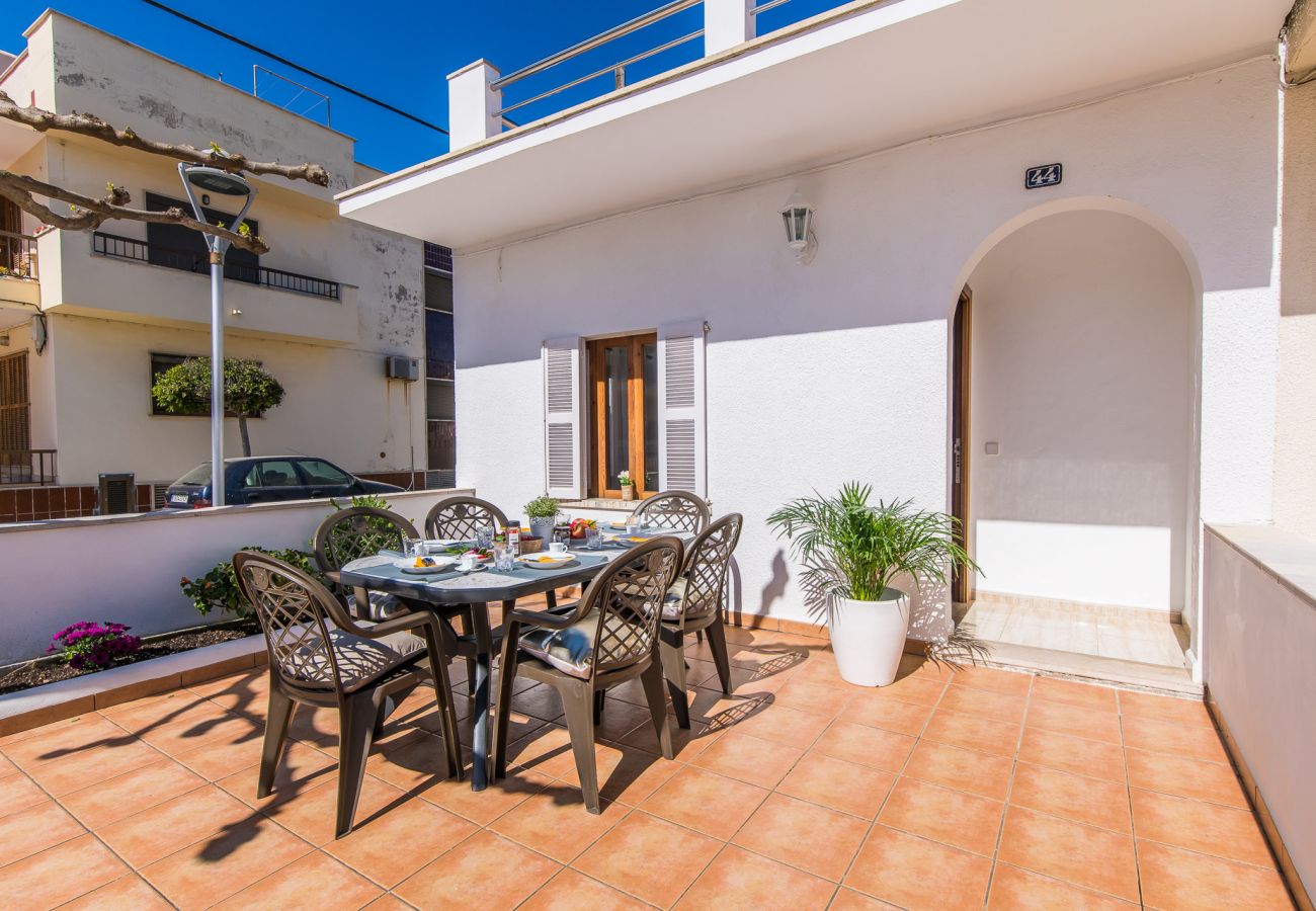 House in Can Picafort - House in Can Picafort Aurore near the beach