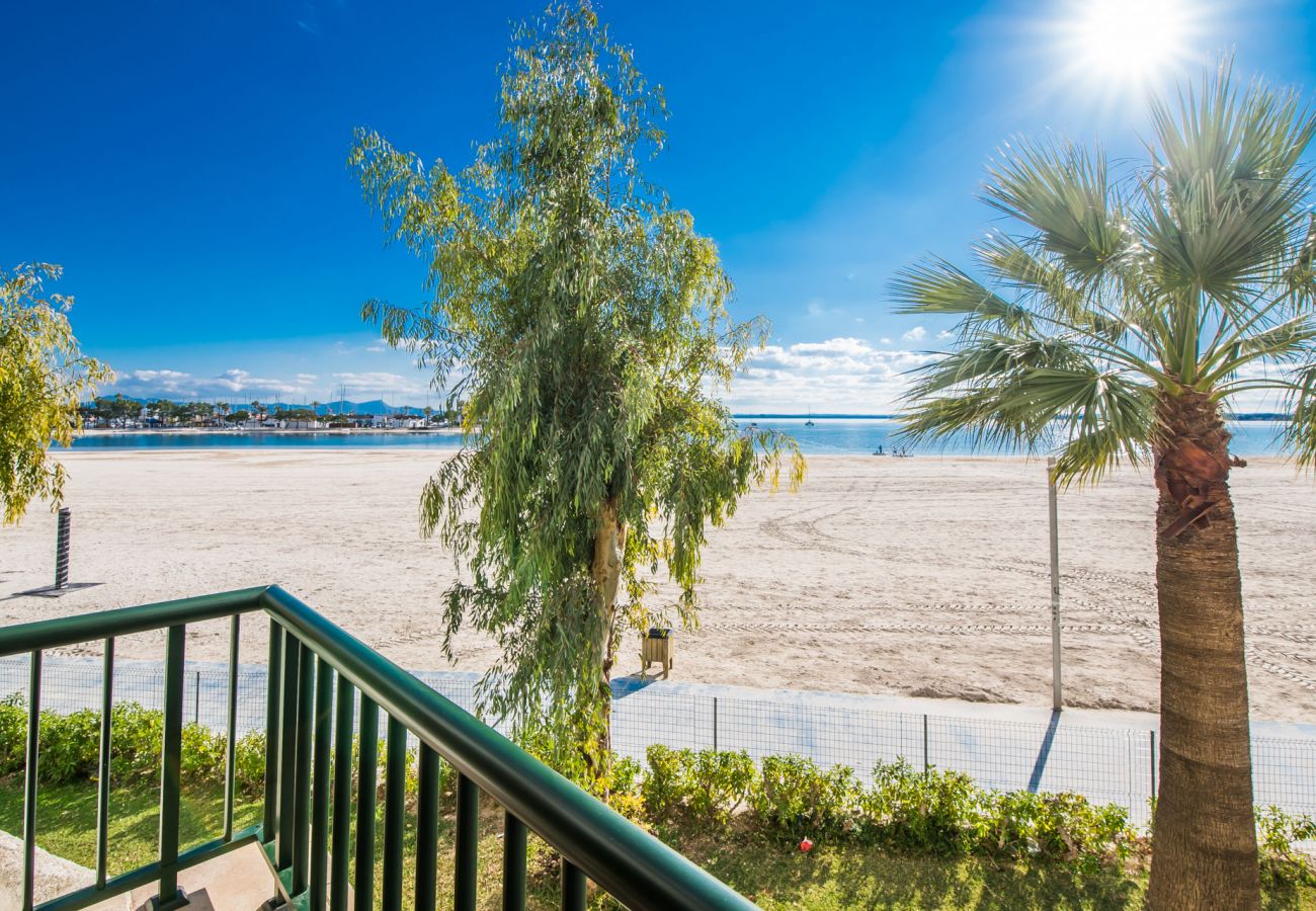 Apartment in Alcudia - Apartment on the beach Carabela 44 in Alcudia