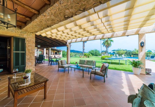 Country house in Arta - Rural villa in Mallorca Els Mitjans with pool