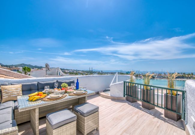 Apartment in Alcudia - Luxury apartment Blue Sea in Alcudia beachview