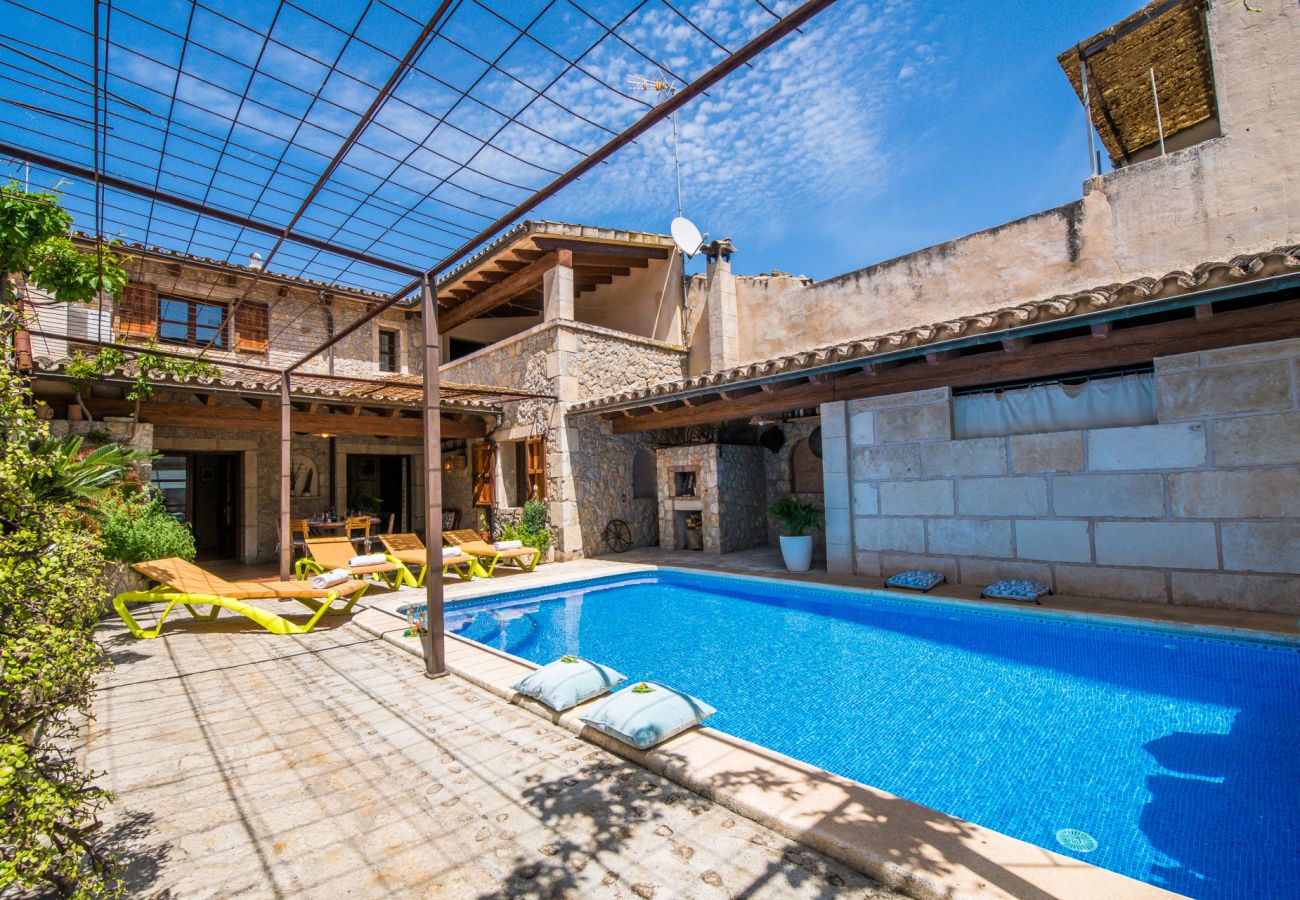 House in Sa Pobla - Rustic house Cal Tio with pool in Mallorca