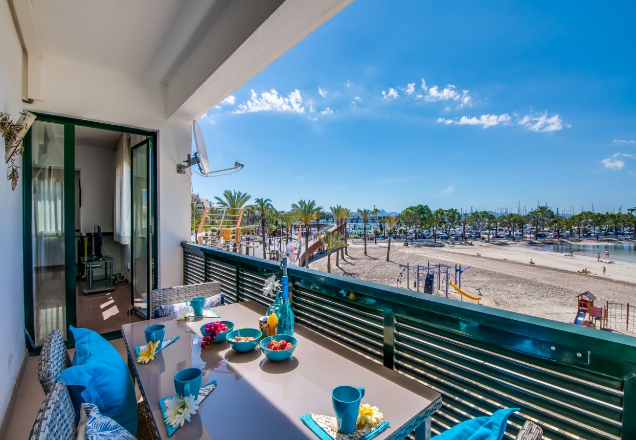 Holiday rental apartment in Puerto de Alcudia.