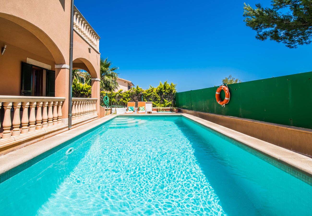 House in Alcudia - Casa Delicias pool near the beach in Alcudia