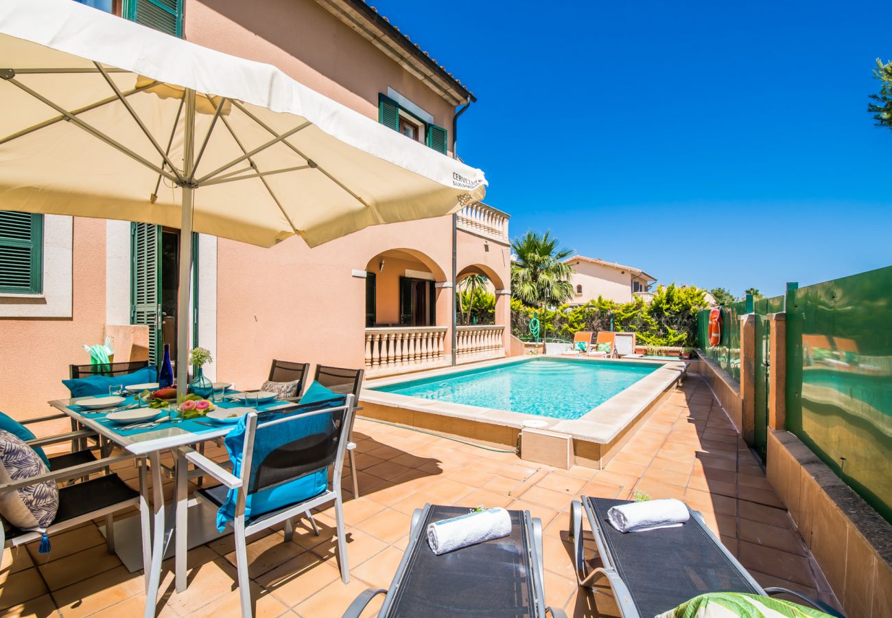 House in Alcudia - Casa Delicias pool near the beach in Alcudia