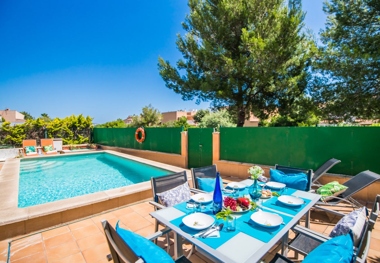 House in Alcudia - Casa Delicias pool near the beach in Alcudia