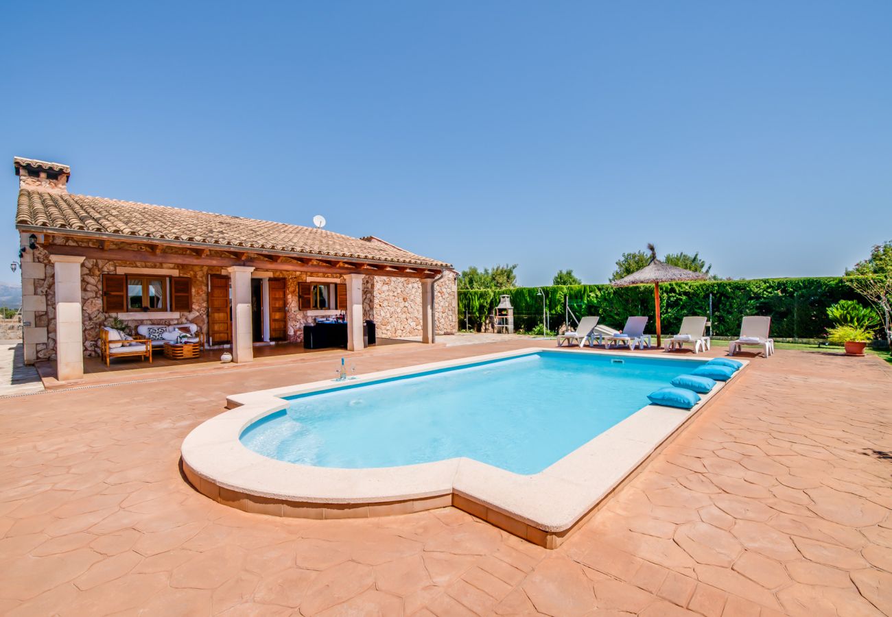 Rural holiday finca in the center of Mallorca.