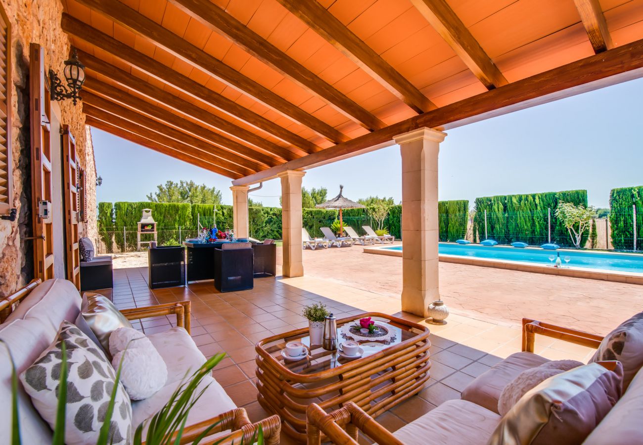 Vacations in finca with pool in Mallorca.
