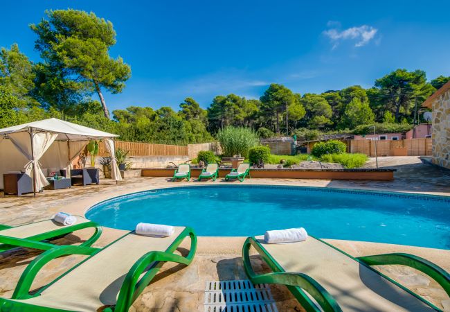 Country house in Cala Mesquida - Holidays finca Can Sito with pool