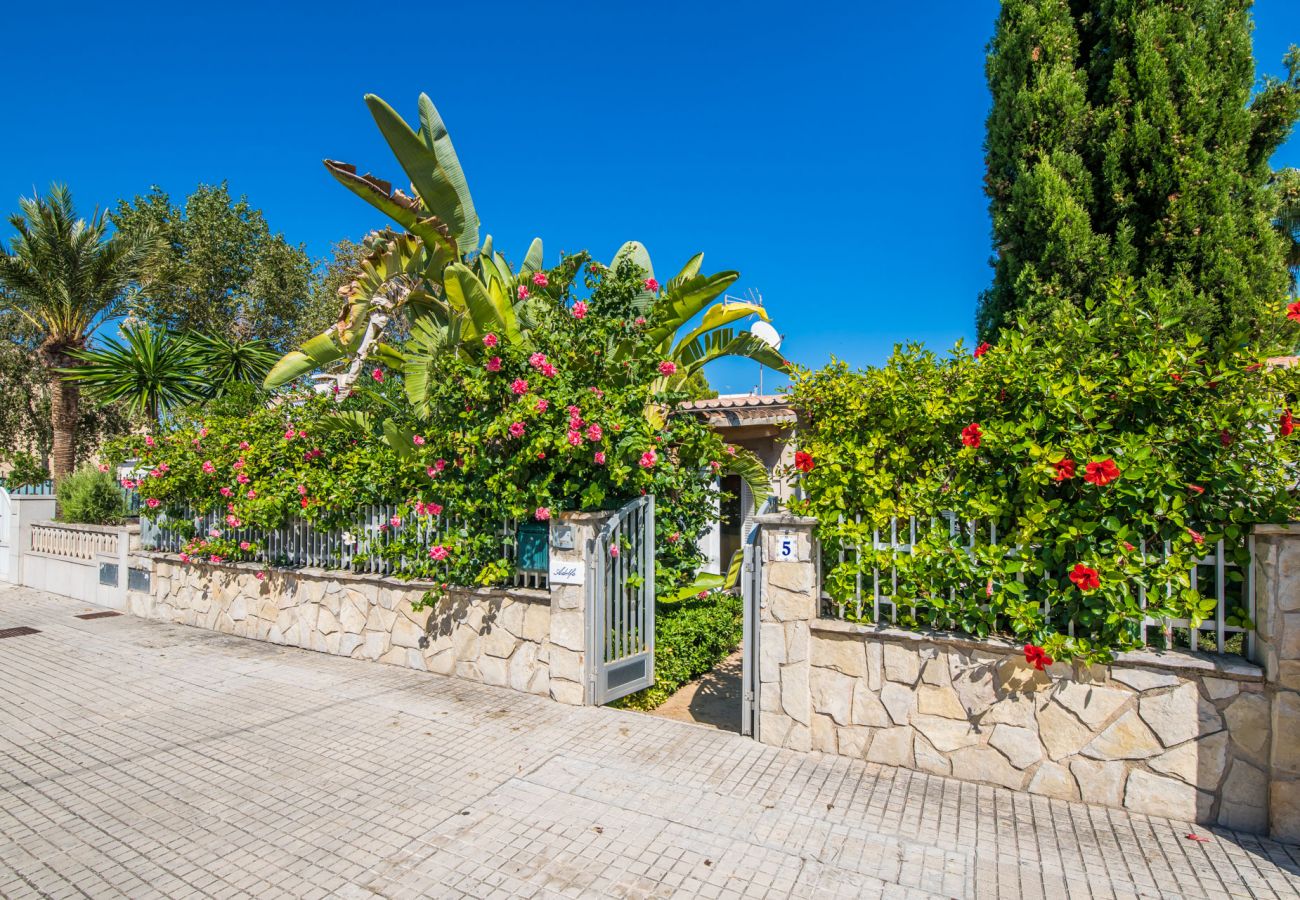 House in Puerto de Alcudia - House in Alcudia Adelfa  near the beach