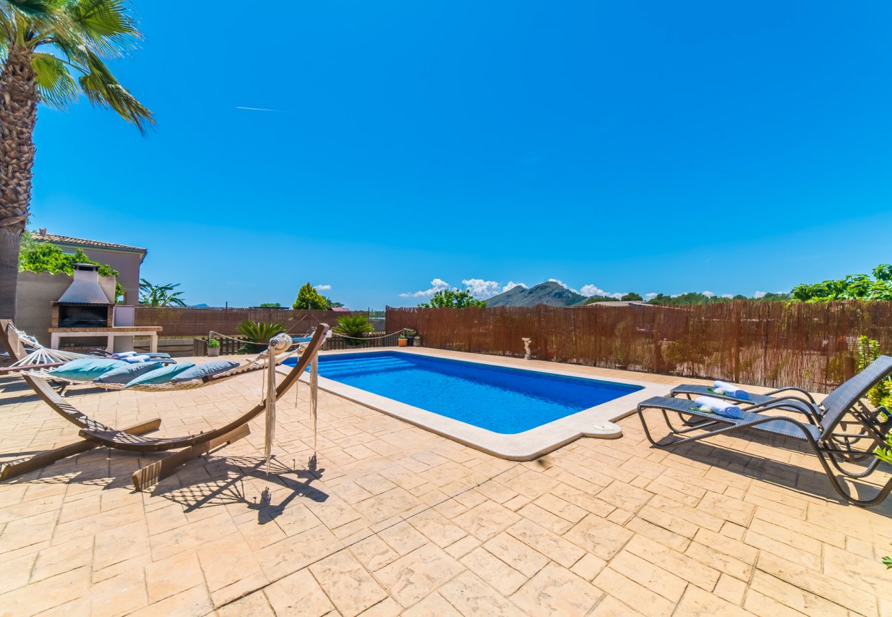 House in Alcudia - House near the sea Goya with pool in Alcudia.