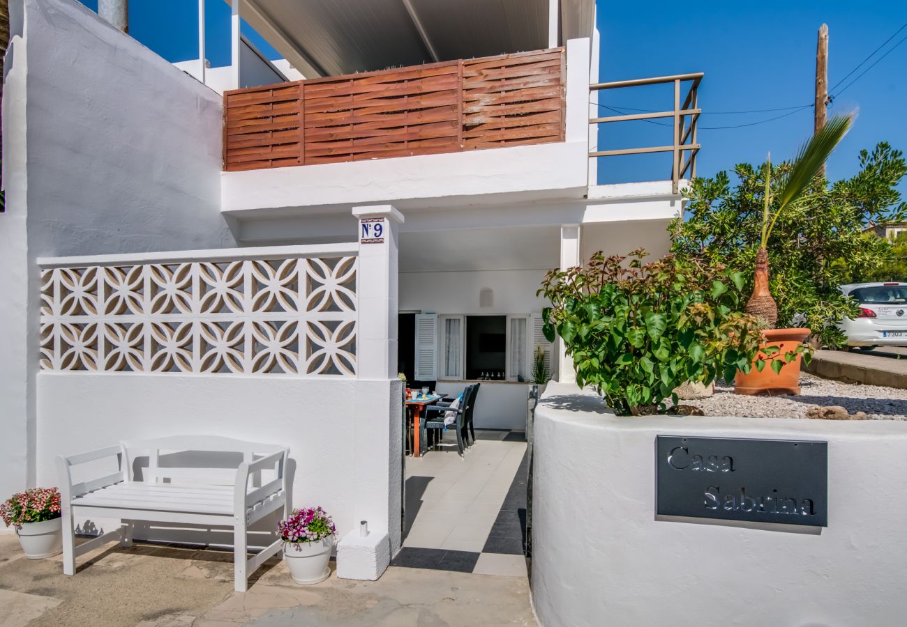 House near the sea with terrace in Mallorca