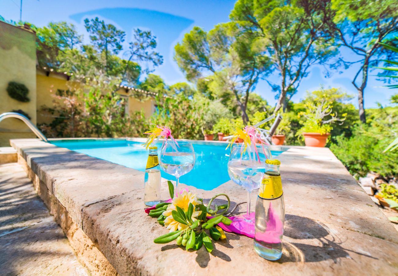 House with barbecue near the sea in Mallorca