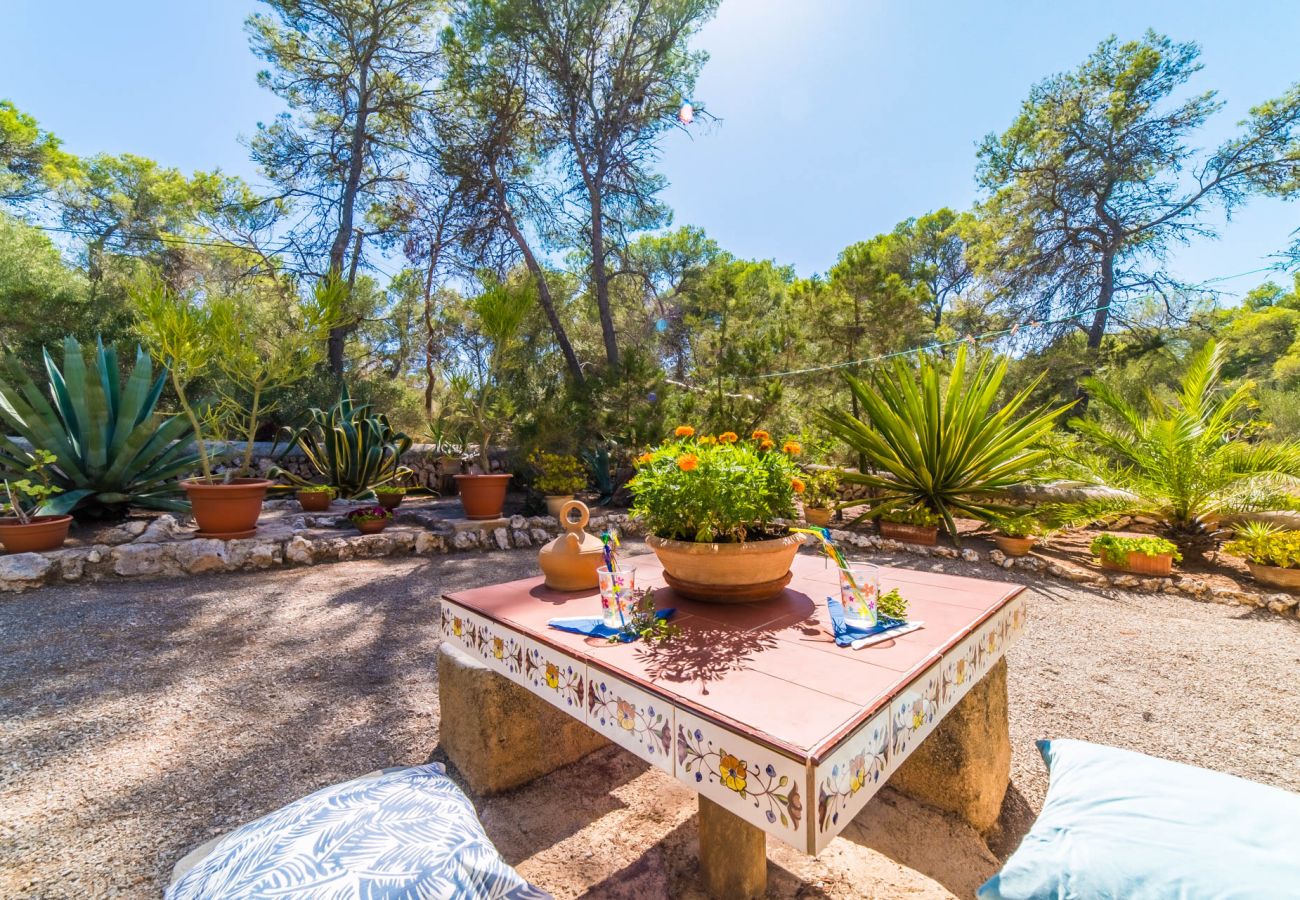 House in Porto Petro - Rural house in Mallorca Casa Tenis near the sea