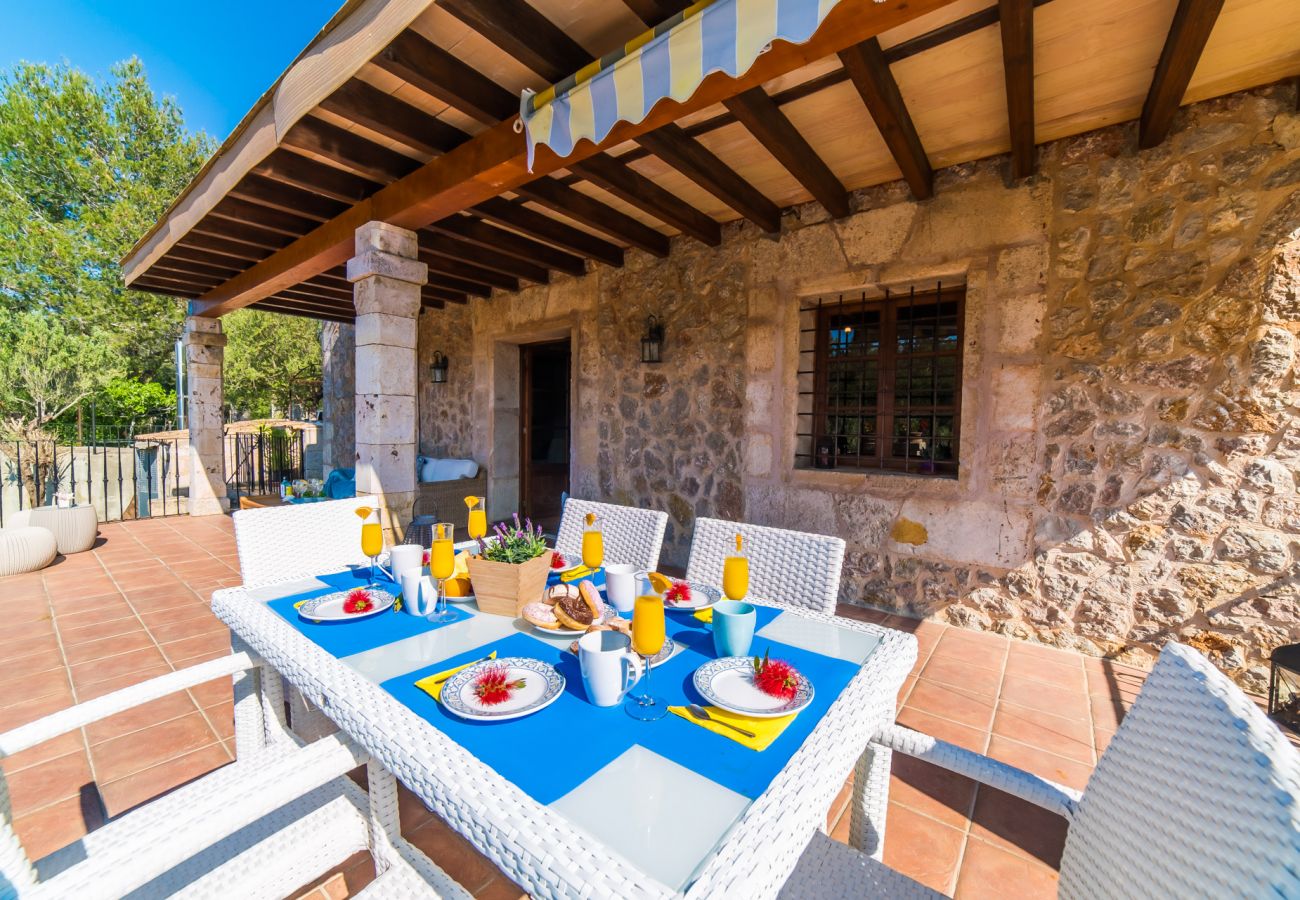 Country house in Campanet - Stone house in middle of nature Caselles Petit
