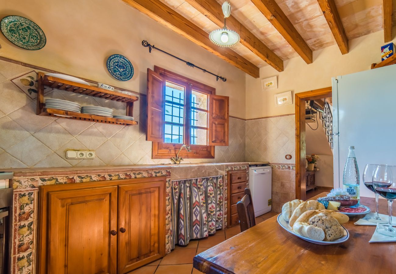 Country house in Campanet - Stone house in middle of nature Caselles Petit