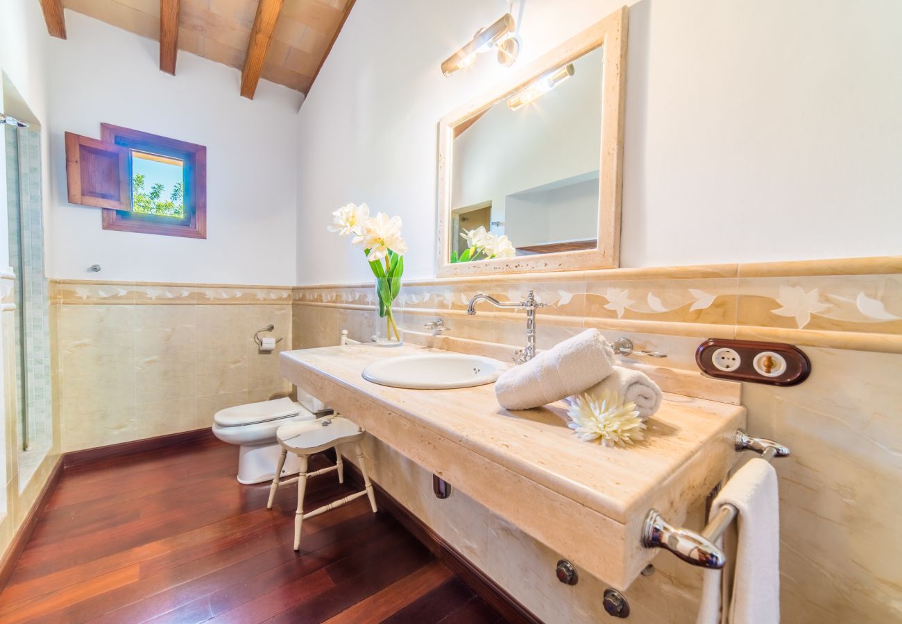 Country house in Campanet - Stone house in middle of nature Caselles Petit