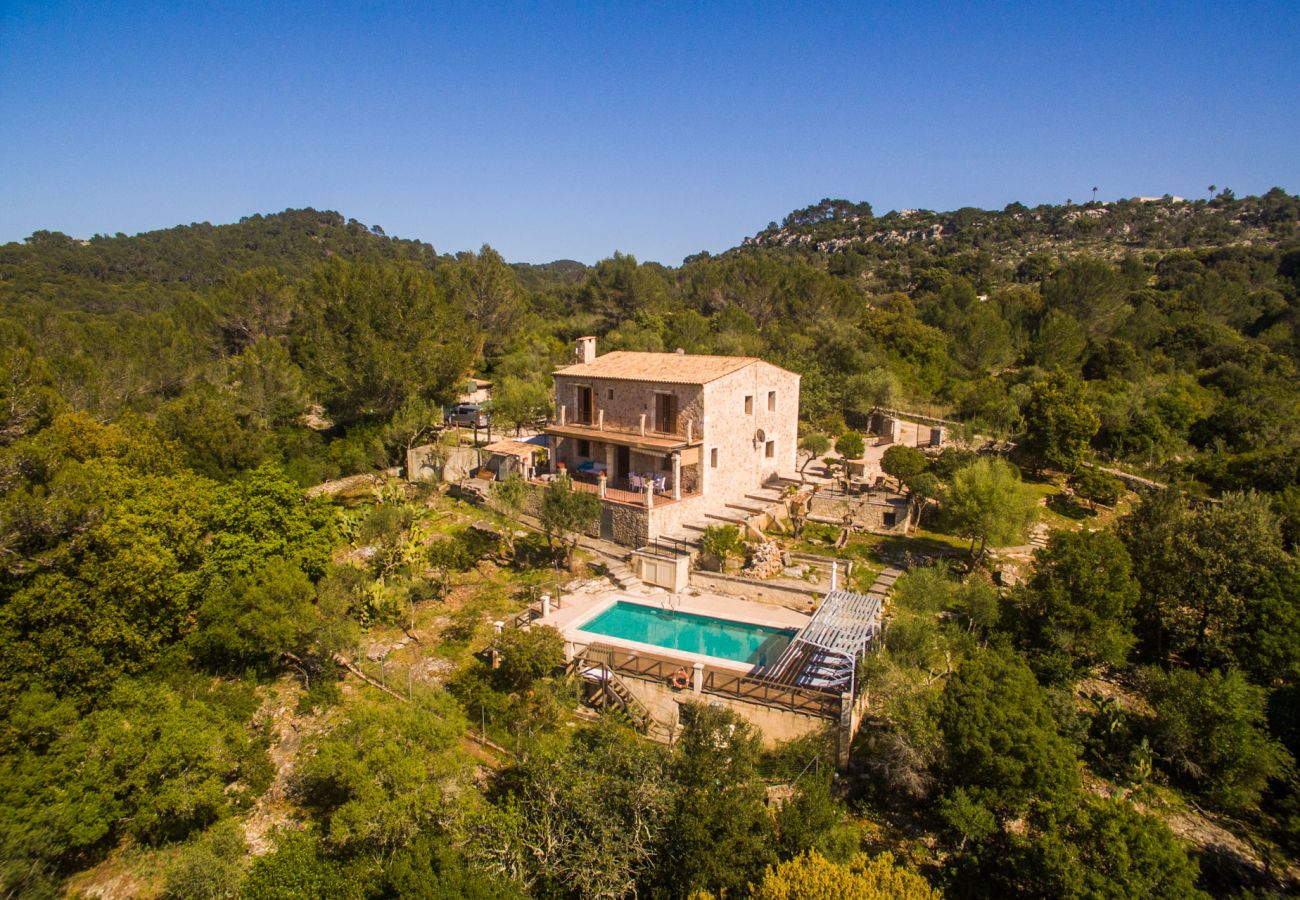 Country house in Campanet - Stone house in middle of nature Caselles Petit