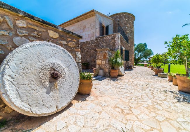 House in Sa Pobla - Rustic Finca in Mallorca Can Colis with pool